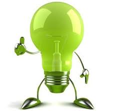 green tip lightbulb 